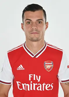 Arsenal's Granit Xhaka at 2019-2020 Pre-Season Training
