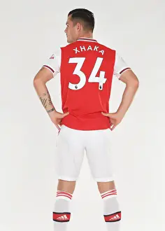 Arsenal's Granit Xhaka at 2019-2020 Pre-Season Training