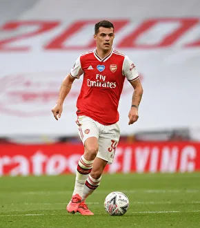 Arsenal's Granit Xhaka in FA Cup Semi-Final Showdown Against Manchester City