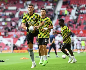 Arsenal's Granit Xhaka Gears Up for Manchester United Clash in Premier League (2022-23)