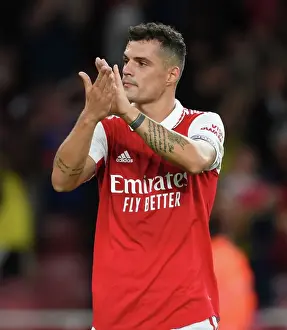 Arsenal's Granit Xhaka Honors Fans: Arsenal vs Aston Villa, Premier League 2022-23