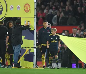 Arsenal's Granit Xhaka at Old Trafford: Manchester United vs. Arsenal (2019-2020)