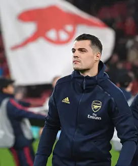 Arsenal's Granit Xhaka Prepares for Eintracht Frankfurt Clash in Europa League Group Stage