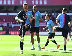 Nottingham Forest V Arsenal 2022-23 Prints: Arsenal's Granit Xhaka Prepares for Nottingham Forest Showdown - Premier League 2022-23