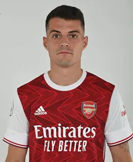 Arsenal's Granit Xhaka in Training Ahead of 2020-21 Season