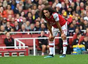 Arsenal V AFC Bournemouth 2019-20 Prints: Arsenal's Guendouzi in Action Against AFC Bournemouth, Premier League 2019-20