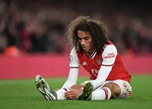 Arsenal's Guendouzi in Action against Crystal Palace in the Premier League