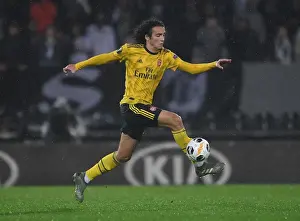 Arsenal's Guendouzi in Action: Europa League Clash at Vitoria Guimaraes (2019-20)