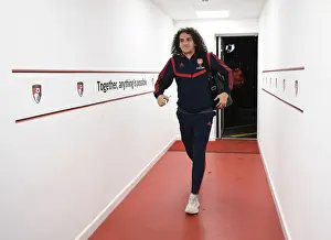 AFC Bournemouth V Arsenal - FA Cup 4th Rd 2020 Prints: Arsenal's Guendouzi Arrives at Vitality Stadium Ahead of FA Cup Clash vs