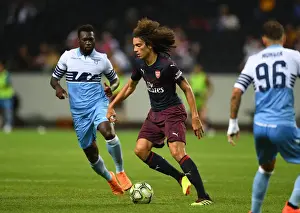 Arsenal's Guendouzi Clashes with Lazio's Caicedo in 2018 Pre-Season Friendly