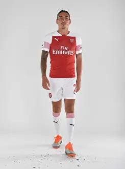 Arsenal's Hector Bellerin at 2018/19 First Team Photo Call