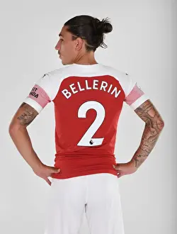 Arsenal's Hector Bellerin at 2018/19 First Team Photo Call