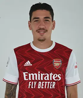 Arsenal's Hector Bellerin at 2020-21 First Team Photocall