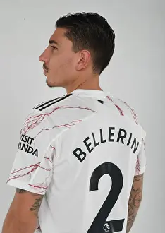 Arsenal's Hector Bellerin at 2020-21 First Team Photocall