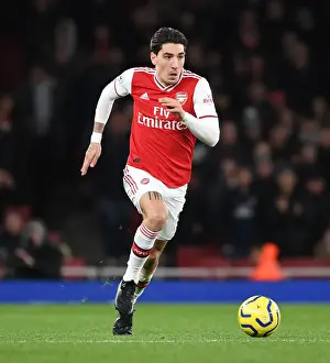 Arsenal's Hector Bellerin in Action Against Brighton & Hove Albion (Premier League 2019-20)