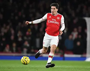Arsenal's Hector Bellerin in Action Against Brighton & Hove Albion (Premier League 2019-20)