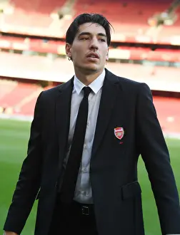 Arsenal's Hector Bellerin Before Arsenal vs Crystal Palace, Premier League 2019-20