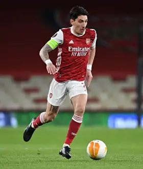 Arsenal's Hector Bellerin at Empty Emirates: Arsenal vs Slavia Praha, Europa League Quarterfinal Amidst Coronavirus Restrictions