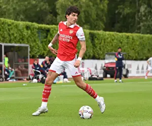Arsenal's Hector Bellerin in Pre-Season Training: Arsenal vs Ipswich Town, 2022