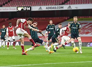 Arsenal's Hector Bellerin Scores Third Goal Against Leeds United in Premier League Showdown