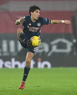Arsenal's Hector Bellerin at Empty St. Mary's Stadium: Southampton vs Arsenal, Premier League 2021