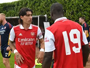 Arsenal's Hector Bellerin Stands Out in Arsenal's Pre-Season Victory over Ipswich Town (July 2022)