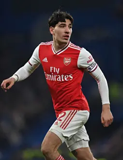 Arsenal's Hector Bellerin Stands Firm Against Chelsea Rivalry: A Premier League Battle at Stamford Bridge, 2019-2020