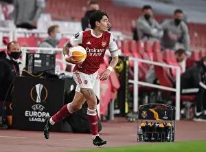 Arsenal's Hector Bellerin in UEFA Europa League Semi-Final: Arsenal vs Villarreal CF (Behind Closed Doors)