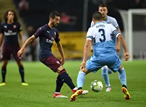 Arsenal's Henrikh Mkhitaryan in Action against SS Lazio during Pre-Season Friendly in Stockholm, 2018