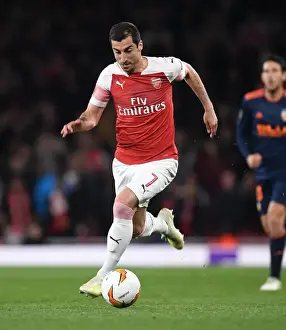 Arsenal's Henrikh Mkhitaryan in Europa League Semi-Final Clash against Valencia