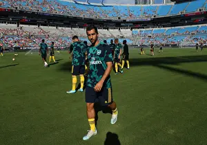 Arsenal's Henrikh Mkhitaryan Gears Up Before Arsenal v Fiorentina - 2019 International Champions Cup, Charlotte