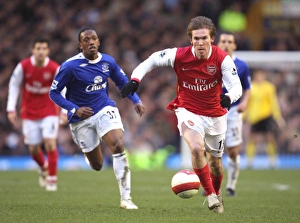 Everton V Arsenal 2006-7 Prints: Arsenal's Historic 1-0 Victory at Goodison Park, March 18, 2007: Barclays Premiership