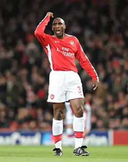 Arsenal V FC Porto 2009-10 Prints: Arsenal's Historic 5-0 UEFA Champions League Victory over FC Porto: Sol Campbell's Leading Role