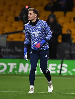 Arsenal's Hubert Graczyk Prepares for Wolverhampton Wanderers Clash in Premier League (2021-22)
