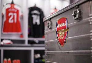 Arsenal Women V Tottenham Hotspur Women - Conti Cup 2023-24 Prints: Arsenal's Iconic Badge: A Closer Look Ahead of Arsenal Women vs