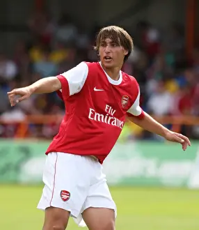 Barnet V Arsenal 2010-11 Prints: Arsenal's Ignasi Miquel Shines in Pre-Season Victory over Barnet (4-0)