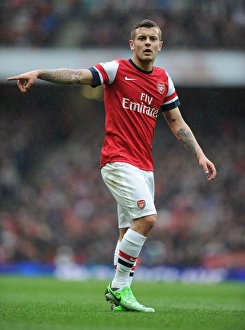 Arsenal V Norwich City 2012-13 Prints: Arsenal's Jack Wilshere in Action: Arsenal vs. Norwich City (2012-13)