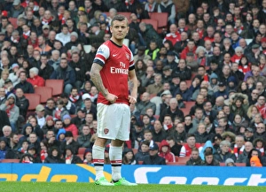 Arsenal V Norwich City 2012-13 Prints: Arsenal's Jack Wilshere in Action: Arsenal vs. Norwich City (2012-13)