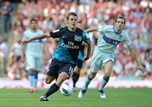 Arsenal's Jack Wilshere in Action against Boca Juniors at the Emirates Cup, 2011