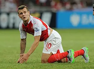 Arsenal V Everton - Asia Trophy 2015-16 Prints: Arsenal's Jack Wilshere in Action Against Everton at 2015 Asia Trophy, Singapore
