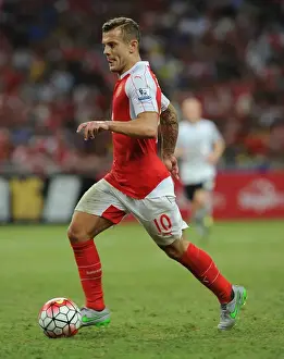 Arsenal V Everton - Asia Trophy 2015-16 Prints: Arsenal's Jack Wilshere in Action Against Everton at 2015 Asia Trophy, Singapore