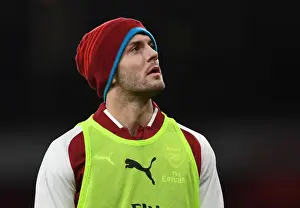 Arsenal's Jack Wilshere in Action against Everton - Premier League 2017-18