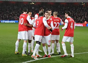 Arsenal's Jack Wilshere in Action against Manchester City at the Emirates Stadium, Premier League Rivalry