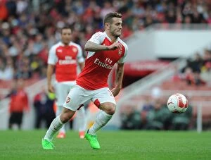 Images Dated 26th July 2015: Arsenal's Jack Wilshere in Action against VfL Wolfsburg at Emirates Cup 2015/16