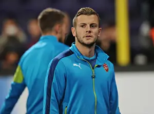 Arsenal's Jack Wilshere Prepares for RSC Anderlecht Clash in UEFA Champions League (2014-15)