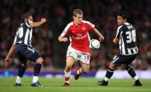 Wilshere Jack Collection: Arsenal's Jack Wilshere Scores Brace as Gunners Defeat West Brom 2:0 in Carling Cup Third Round