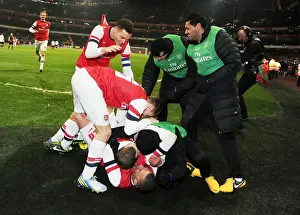Arsenal's Jack Wilshere Scores in FA Cup Third Round Replay Against Swansea City