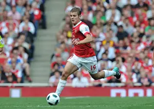 Arsenal V Bolton Wanderers 2010-11 Prints: Arsenal's Jack Wilshere Stars: Arsenal Crushes Blackburn Rovers 4-1
