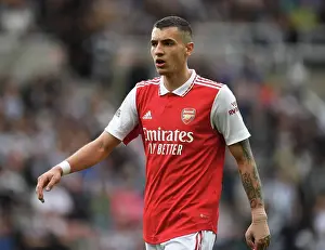Newcastle United V Arsenal 2022-23 Prints: Arsenal's Jakub Kiwior Faces Newcastle United in Premier League Showdown (2022-23)