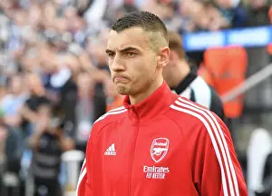 Newcastle United V Arsenal 2022-23 Prints: Arsenal's Jakub Kiwior Gears Up for Newcastle United Clash in Premier League Showdown